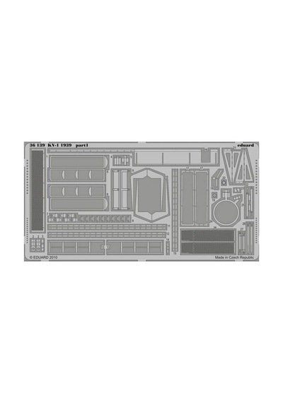 Eduard 36139 Kv-1 1939 - For Tru- Std.photo Etched Sets