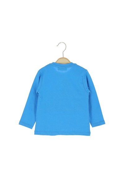 Crassi Erkek Çocuk Sweatshirt Yazılı Gök Mavi