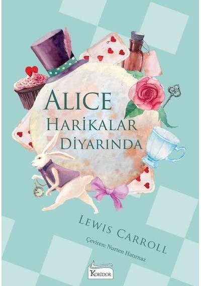 Alice Harikalar Diyarında - Bez Ciltli - Lewis Carroll - Koridor Yayıncılık
