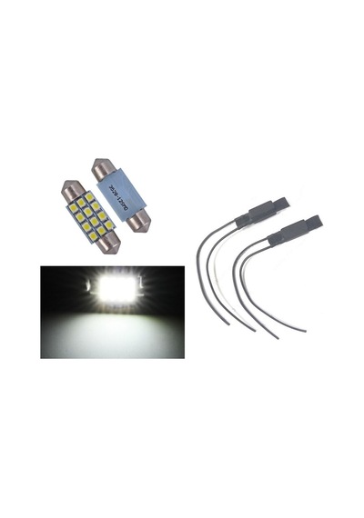 Megamarket06 Bmw E90 Beyaz Led Plaka Aydınlatma Ampul Seti