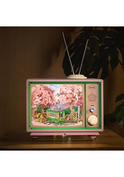 Rolife Amt02 Tv Görünümlü Müzik Kutusu Sakura Dreamy Tour Dıy Minyatür Maket Model Seti Ahşap 3d Wooden Puzzle 3d Model Kit Detaylı Dekoratif Hobi Seti Ahşap Maket Rolife Amt02 Tv Görünümlü Müzik Kutusu Sakura Dreamy Tour Dıy Minyatür Maket Model Seti Ahşap 3d Wooden Puzzle 3d Model Kit Detaylı Dekoratif Hobi Seti Ahşap Maket