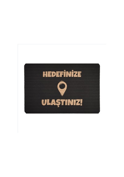 Evaşk Kapı Önü Paspası Vinil Kaymaz Tabanlı 40 X 60 Uvrub108