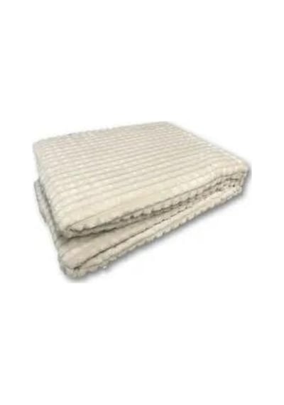 Merinos Piramit Soft Çk Battaniye 200x220 Şampanya -