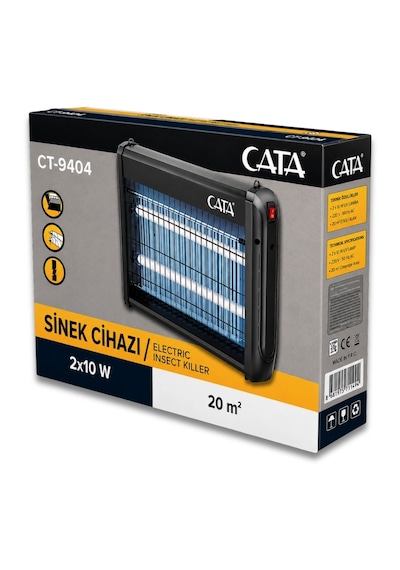 Cata CT-9404 Sinek Armatürü 2x8w 20 Metre