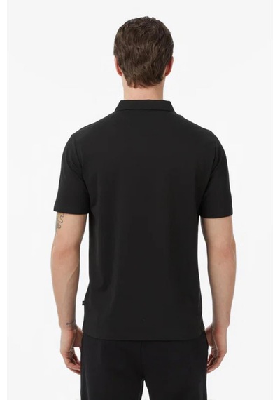 Nautica Erkek Siyah Regular Fit Polo Yaka T-shirt-15334