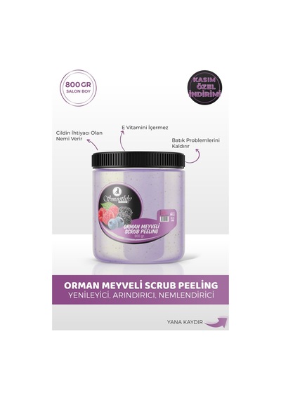 Smoothly Orman Meyveli Vücut Peeling 800 G