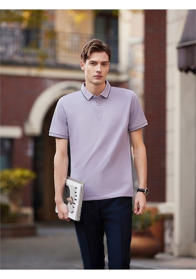 New Performance Premium Polo T-shirt %52,2 Polyester %37,1 Pamuk %3,2 Asetat Elyafı %2,6 Dut İpeği %2,5 Keten %2,4 Spandex Mor