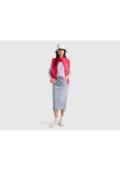 United Colors Of Benetton Kadın Yelek 2v7edj003 Fuşya