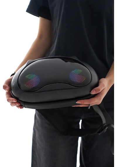 Zampago Shadowcat Led Işıklı Bel Çantası Su Geçirmez Darbe Dayanıklı + 10.000 Mah Powerbank Siyah