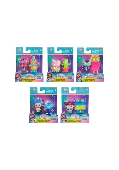 Gabbys Dollhouse Sürpriz Mini Aksesuarlı Figürler
