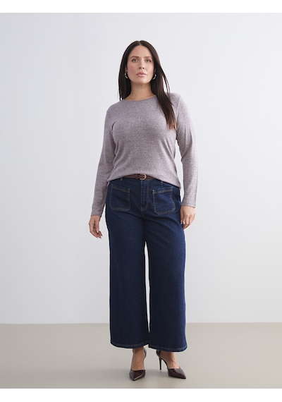 Lcw Everyday Pembe Bisiklet Yaka Kadın Body