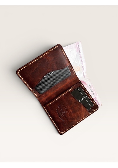 Kalkan Deri Babil Taba İtalyan Deri Cüzdan