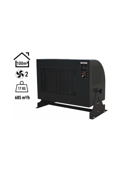 Pro 9.000w Trifaze Elektrikli Fanlı Isıtıcı Füme
