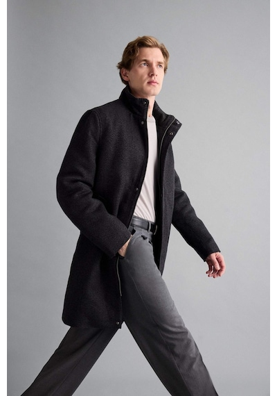 Defacto Regular Fit Dik Yaka Cepli Fermuarlı Astarlı Kaşe Parka F0753ax25wnar167 Antrasit-ar167 Defacto Regular Fit Dik Yaka Cepli Fermuarlı Astarlı Kaşe Parka F0753ax25wnar167 Antrasit-ar167