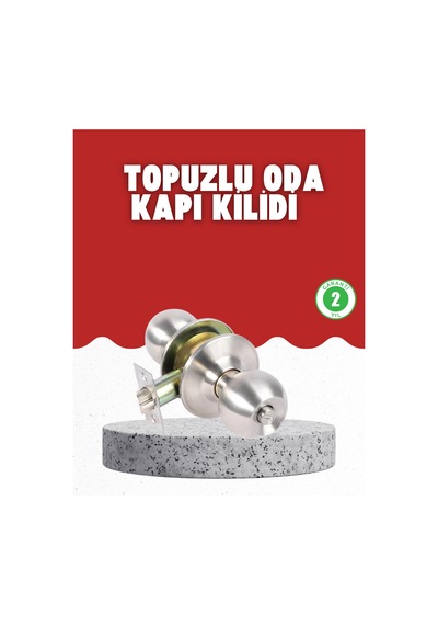 Estetik Güvenli Topuzlu Kapı Kilidi - Lisinya