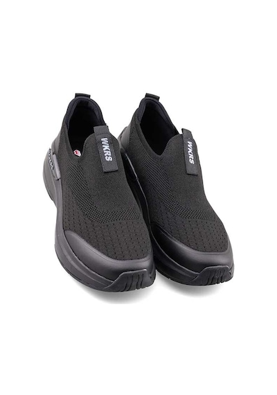 Trendyshose W807 Rahat Hafif Fileli Garantili Aqua Sneakers Sıyah
