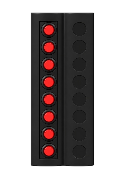 Labarka 8'li Switch Panel Otomatik Sigortalı Kırmızı LED'li 12- 24V
