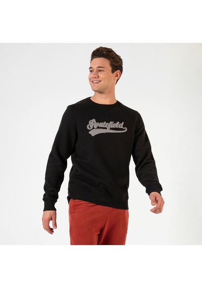Routefield Hook Erkek Sweatshirt Siyah