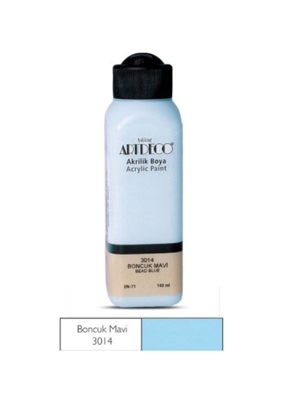 Akrilik Boya 140 Ml. Renk Seçmeli Boncuk Mavi