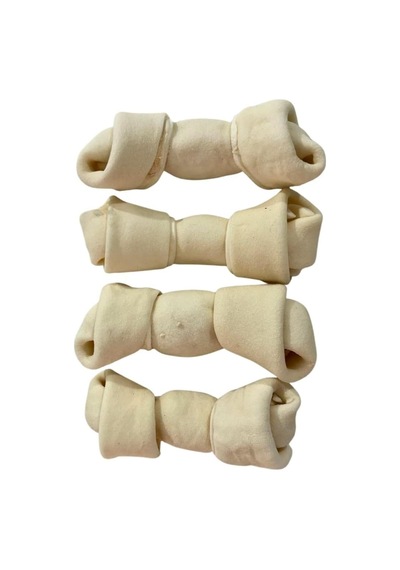 Tr Sütlü Düğüm Köpek Ödül Çiğneme Kemiği 14-15cm 4lü Paket
