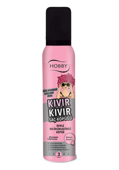 Hobby Saç Köpüğü Kıvırcık Saçlara Özel 150ml