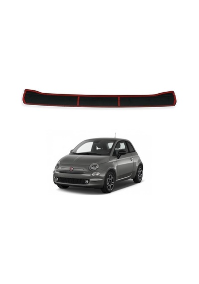 Fiat 500 Coupe Ferrous Arka Tampon Üstü Koruyucu 2016 Ve Üstü