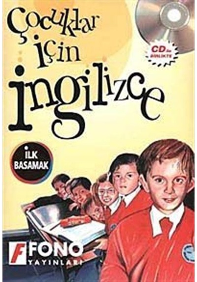 Çocuklar İçin İngilizce İlk Basamak CD'li - Kutulu - Şerif Meriç - Fono Yayınları