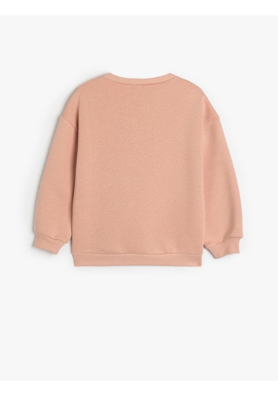 Koton Looney Tunes Sweat Lisanslı Bisiklet Yaka Uzun Kollu Şardonlu Pembe 5wkg10575ak Gülkurusu