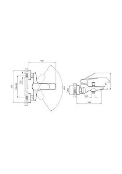 Kale Tandem Banyo Bataryası Beyaz 410200505491