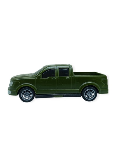 Çek Bırak Arabalar 10 Cm - Yeşil Pick-up Yeşil