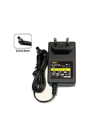 9v 1.5a 5.5x2.5mm Uçlu Adaptör