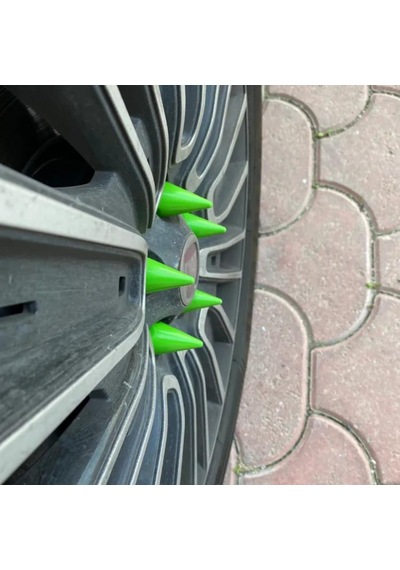 Sivri Mermi Bijon Kapağı Sökme Aparatlı Yeşil 19 Mm