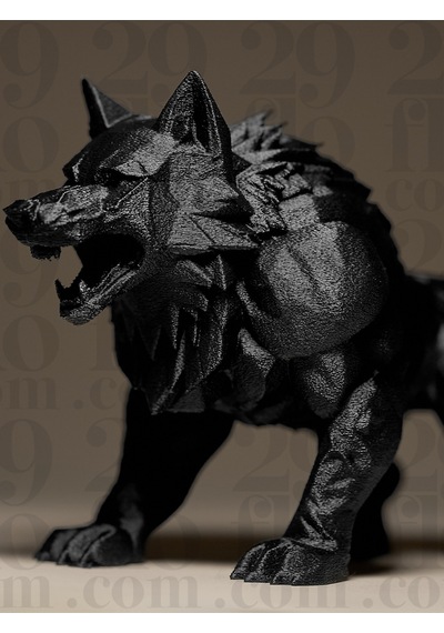 The Beast Canavar Figür - Özel Dokulu Dekoratif Masaüstü Heykel