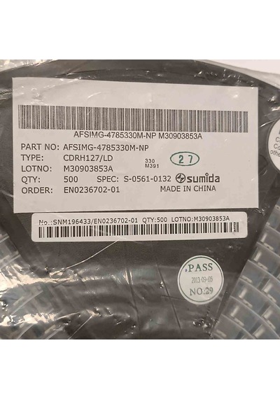 Cdrh127/ldnp-330mc 33uh 3,9a Sumıda Smd Bobin 25 Adet