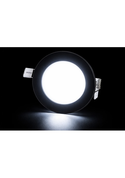 3 Adet Cata Ct 5125 Sıva Altı 6w Siyah Kasa Led Spot 6400k Beyaz Işık Beyaz