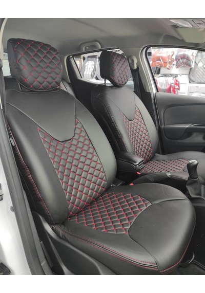 Renault Clio 4 Araca Özel Deri Oto Koltuk Kılıfı 499676592
