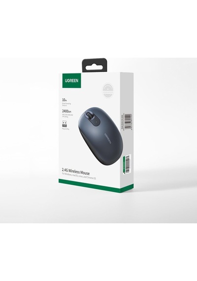2400dpı 2.4ghz Wireless Kablosuz Sessiz Mouse Gece Mavisi