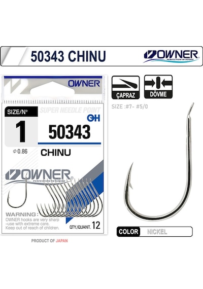 Owner 50343 Chinu Beyaz Iğne