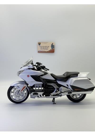 Honda Goldwing Gl 1800 Diecast Motosiklet- 1:9 25 Cm Işıklı