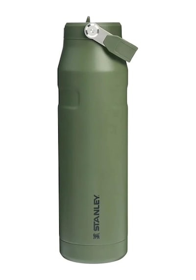 Iceflow Aerolight Flip Straw 2.0 Pipetli Su Şişesi, Haki Dried Pine , 0.7 Litre Yeşil