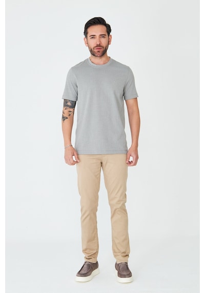 Koyu Bej Tencel Kumaş Yazlık Erkek Chino Pantolon Kum