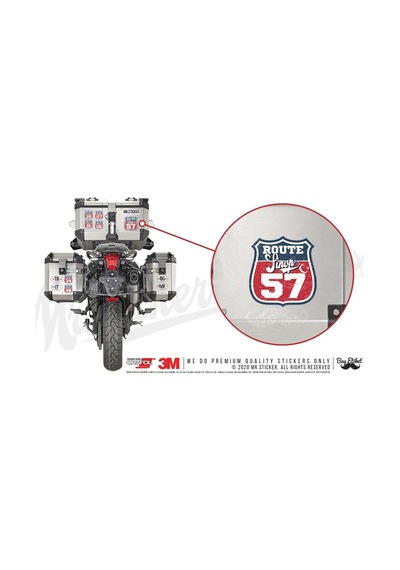 Roup69 Route Sinop 57 Sticker