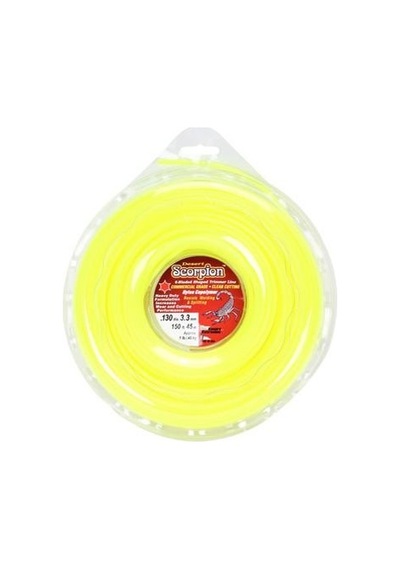 Scorpion Misina 3.3Mm 45M Sarı 6 Köşe Akrep Misine