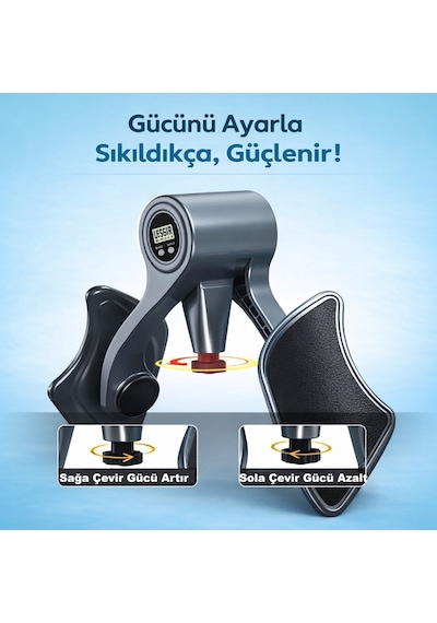 Triline Sayaçlı Dijital Kegel Egzersiz Spor Aleti Erkekler Ve Kadınlar İçin Pelvik Bacak Egzersiz Güçlendirme Siyah