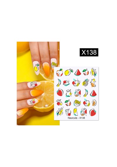 Su Transferli Nail Art Sticker X138 53925-4