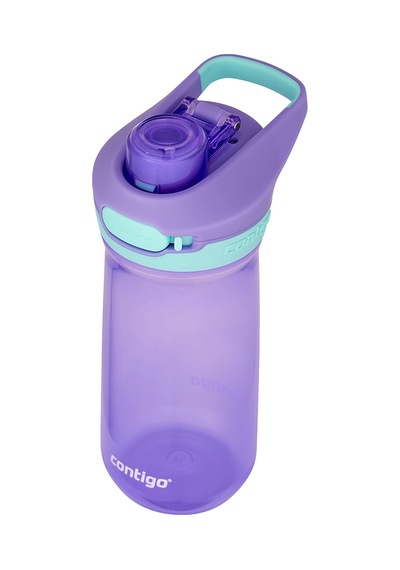 Contigo Jessie Tritan Bas İç Kapaklı Çocuk Suluğu 420ml 2225286 Lila Mor