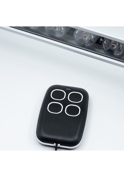 80 Cm Tepe Lambası Çakarlı 22 Modlu 12/24 Volt Uzaktan Kumandalı