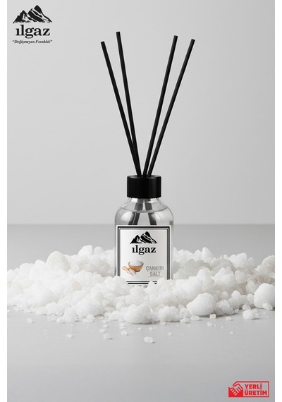 Çankırı Tuzu Bambu Çubuklu Oda Kokusu 110 Ml Red Diffuser Ortam Kokusu Ferahlatıcı