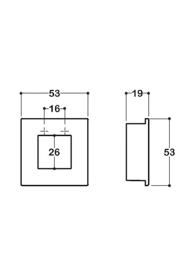 System Gömme Mobilya Kulbu Siyah Renk 16mm Kulp Sy7483 0016 Al6 Çok Renkli