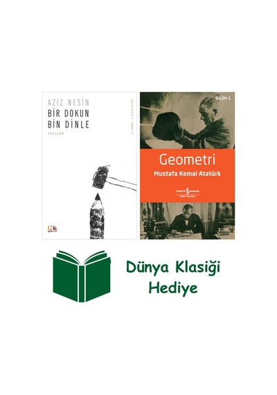 Bir Dokun Bin Dinle + Geometri + Dünya Klasiği Hediye